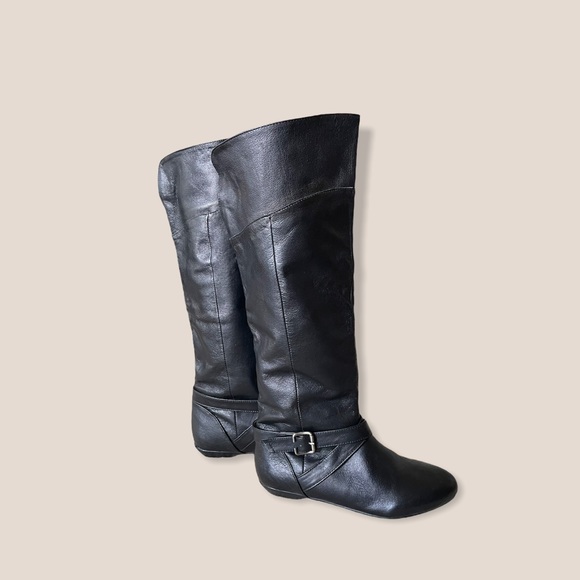 Chinese Laundry Black Riding Boots 5.5 Solid Black - Picture 2 of 5